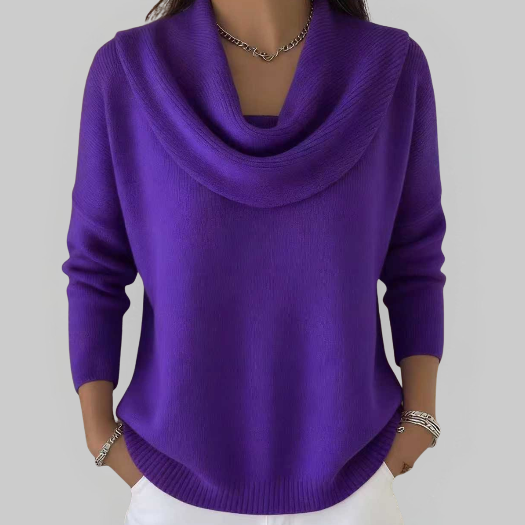 Laurel | Soft Cowl Neck Sweater