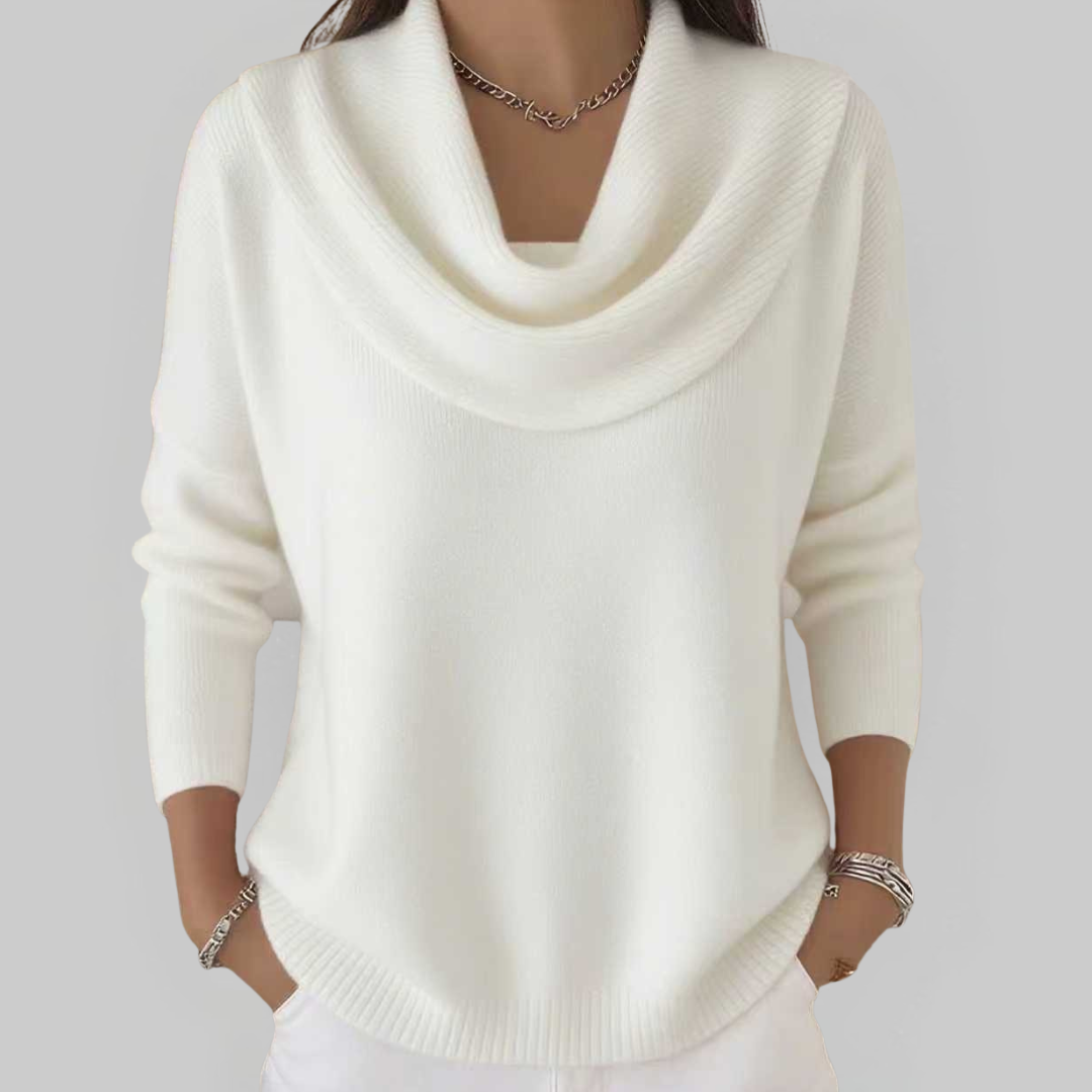 Lillian | Soft Cowl Neck Sweater