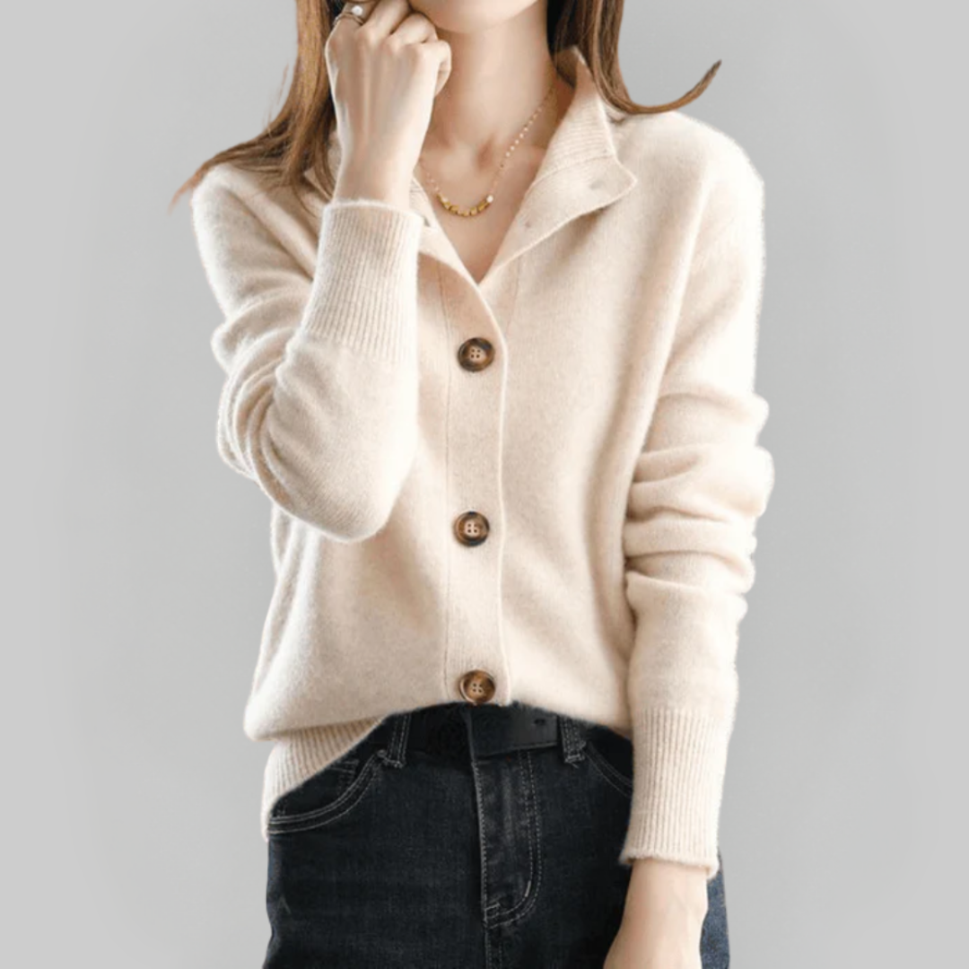 Annie | Knitted Cashmere Vest