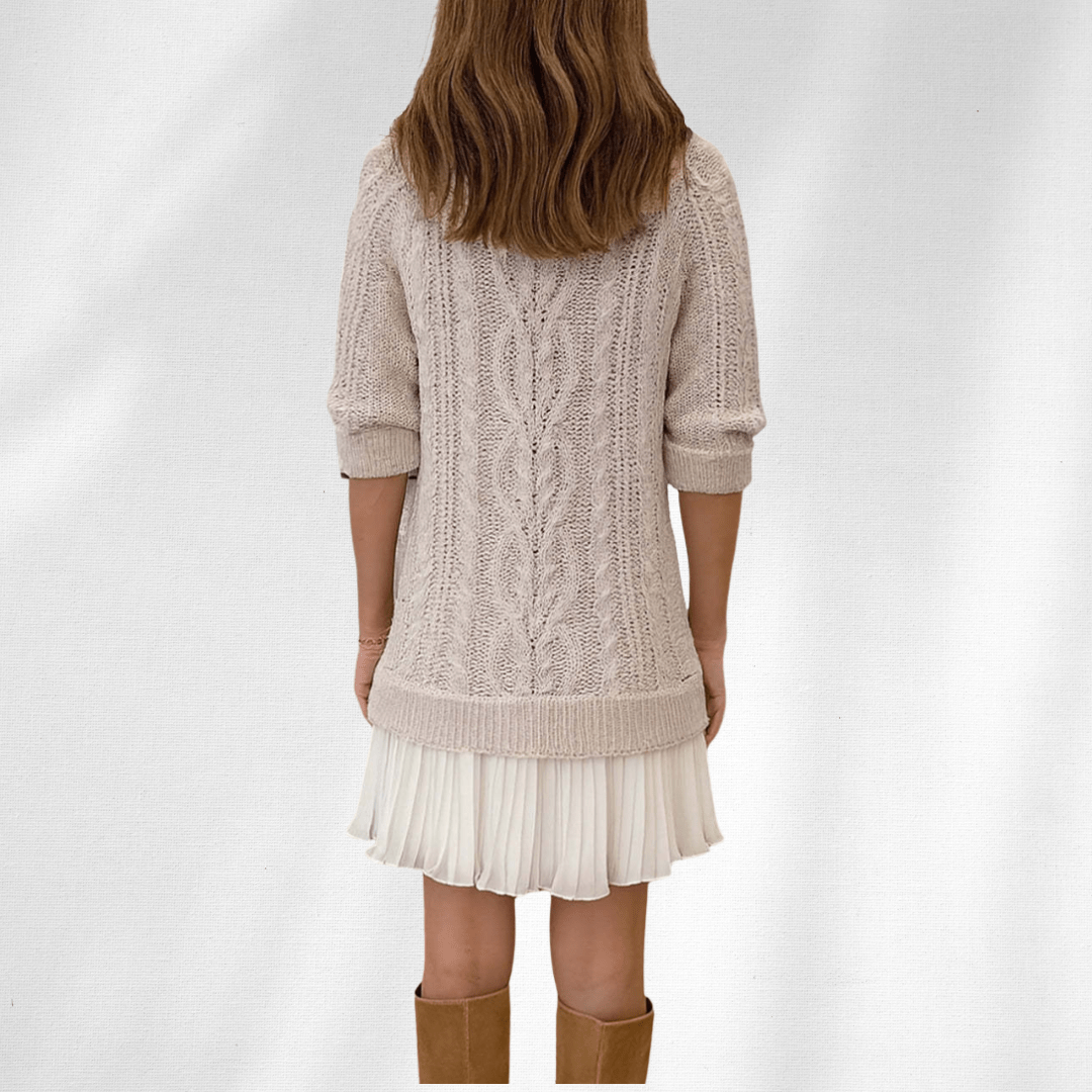 Belle | Knitted Jumper Dress