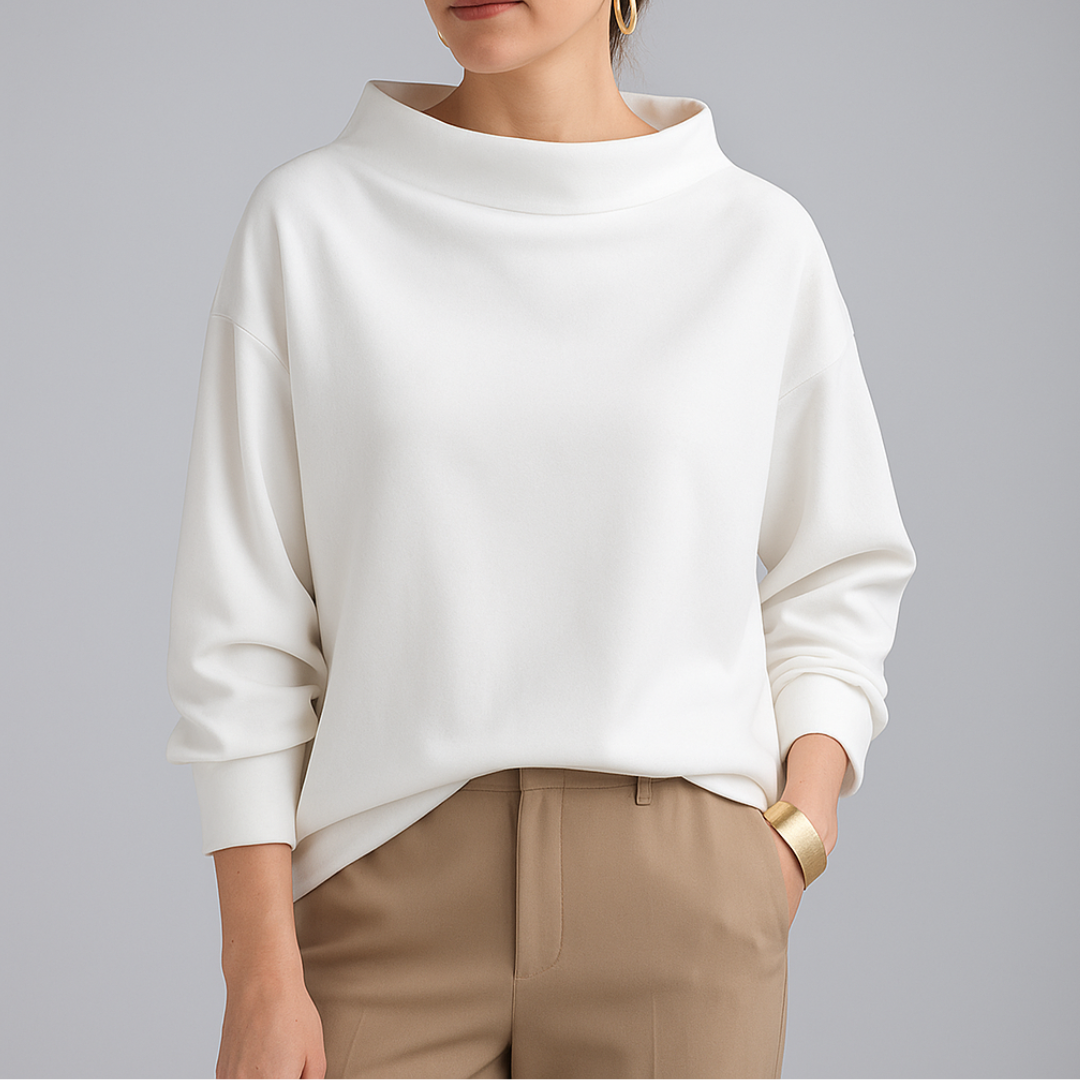 Elly | Soft High-Neck Sweater