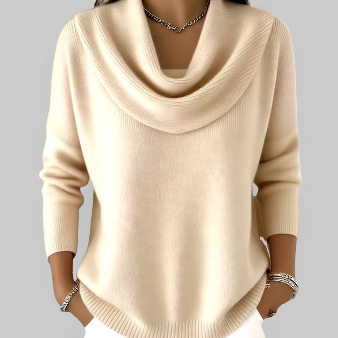 Lenny | Soft Cowl Neck Sweater