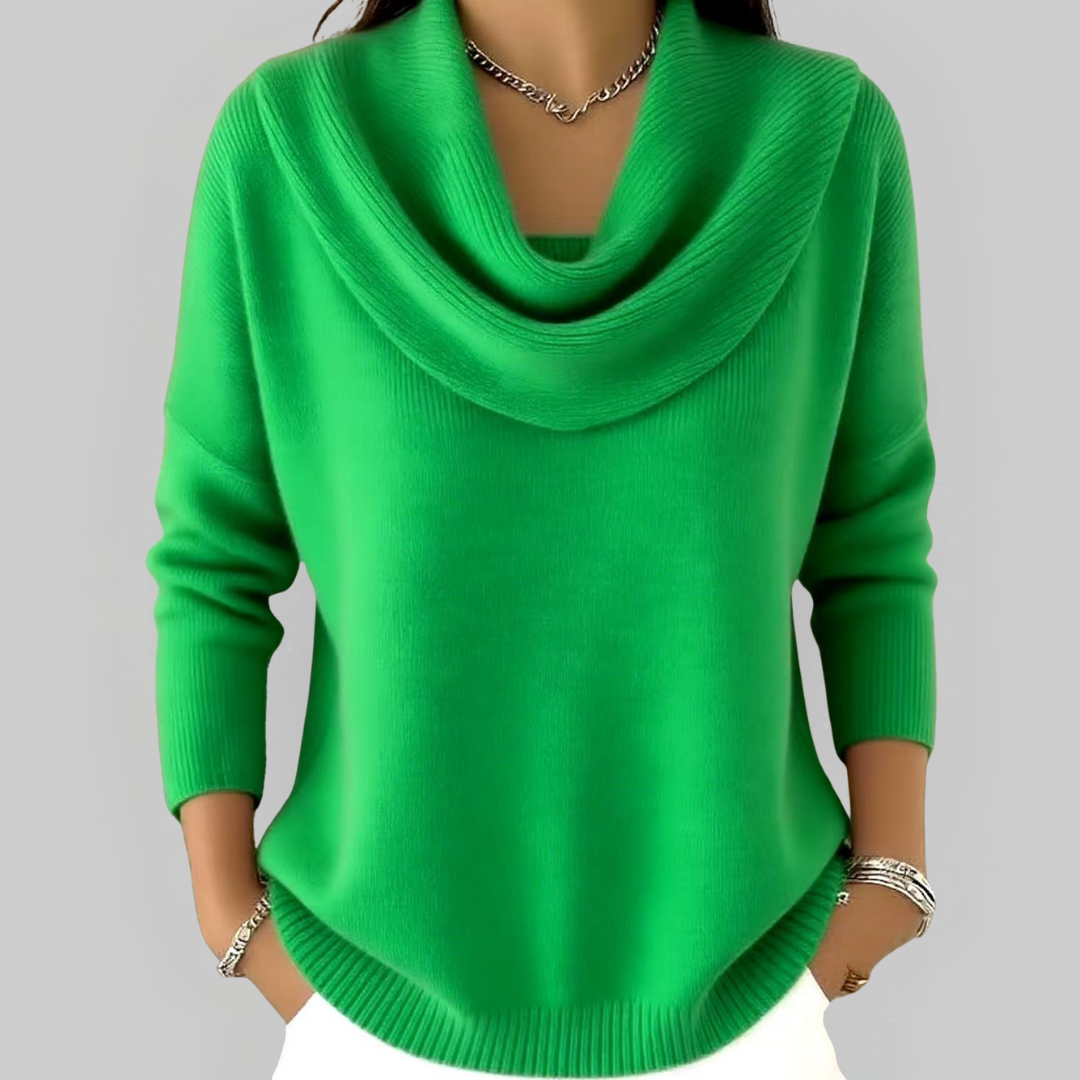 Lara | Soft Cowl Neck Sweater