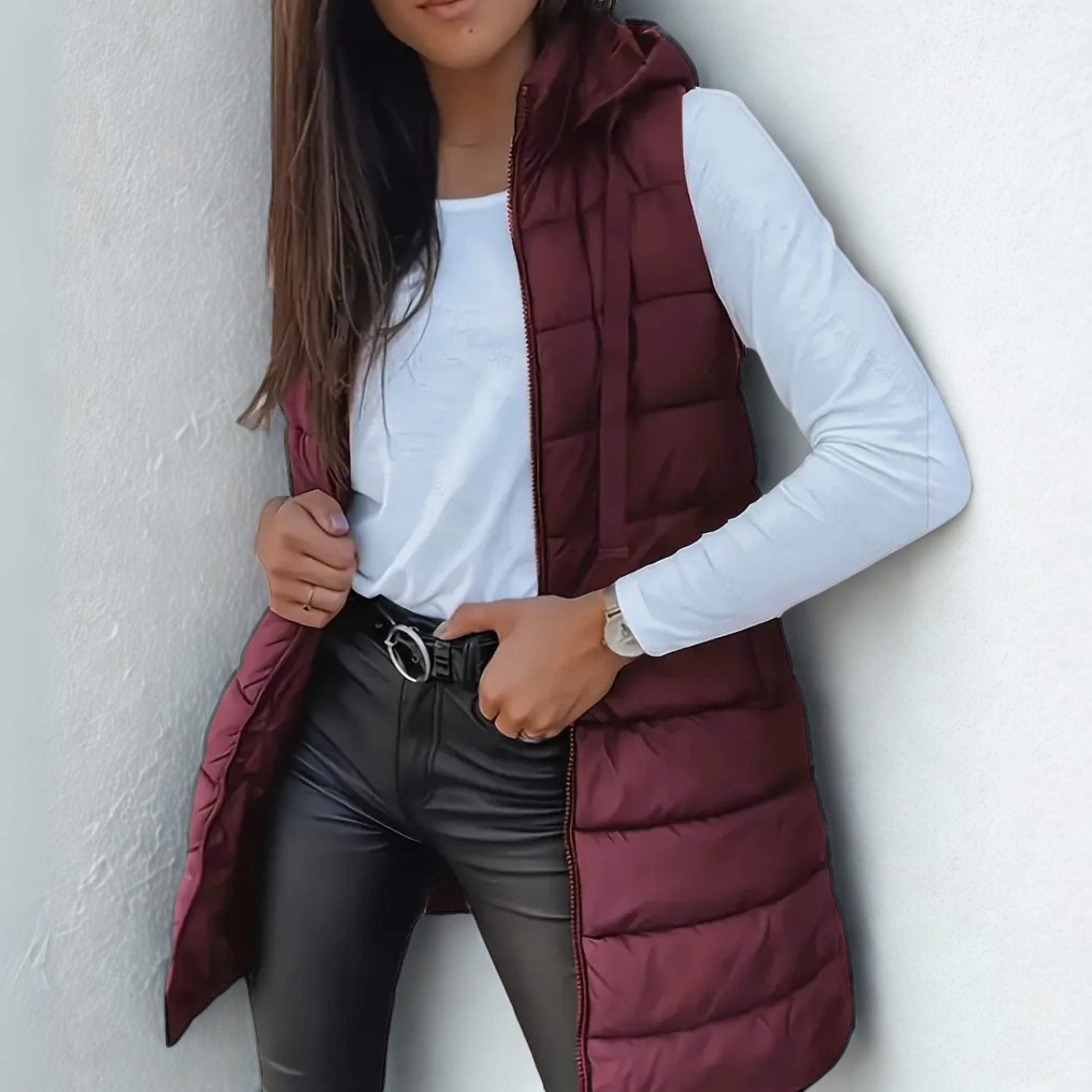 Amara - Sleeveless Puffer Vest
