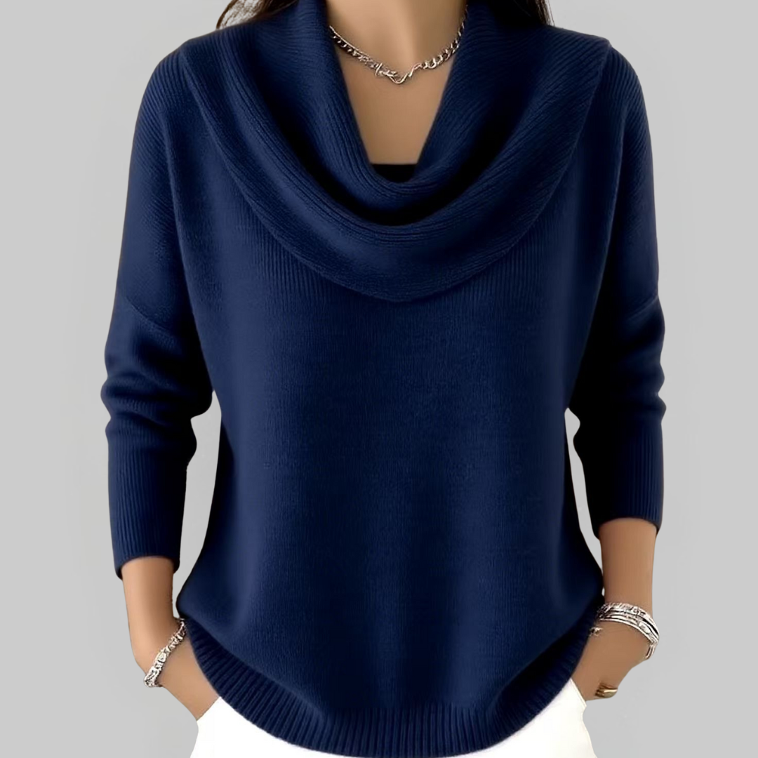 Lydia | Soft Cowl Neck Sweater
