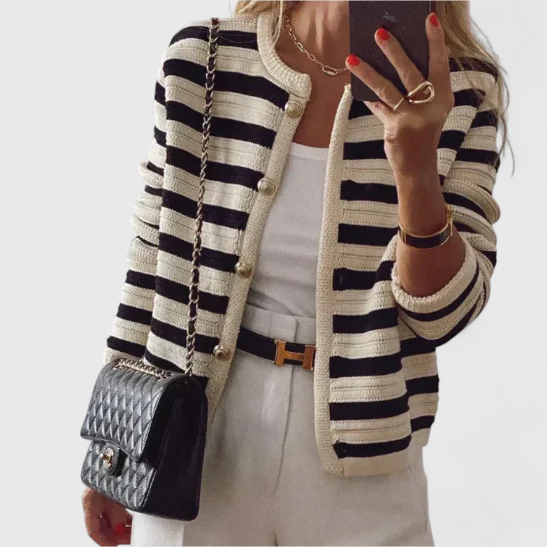 Eileen - Striped Cardigan