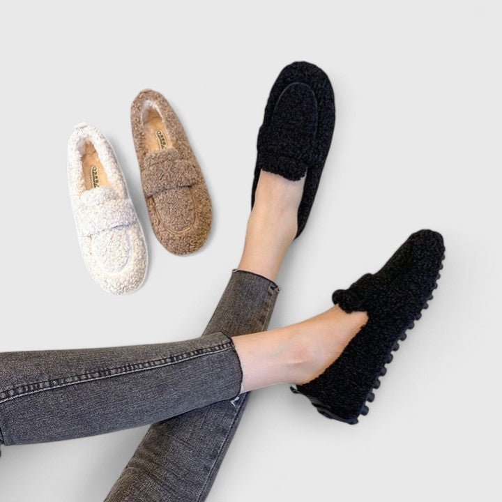 Solene | Warm Slippers With Elegant Design