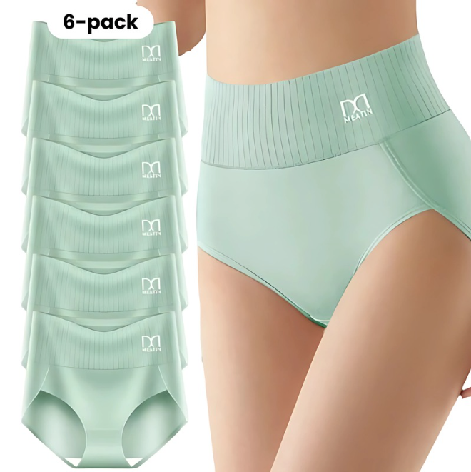 Soft Support High-Waist Briefs (6-Pack)