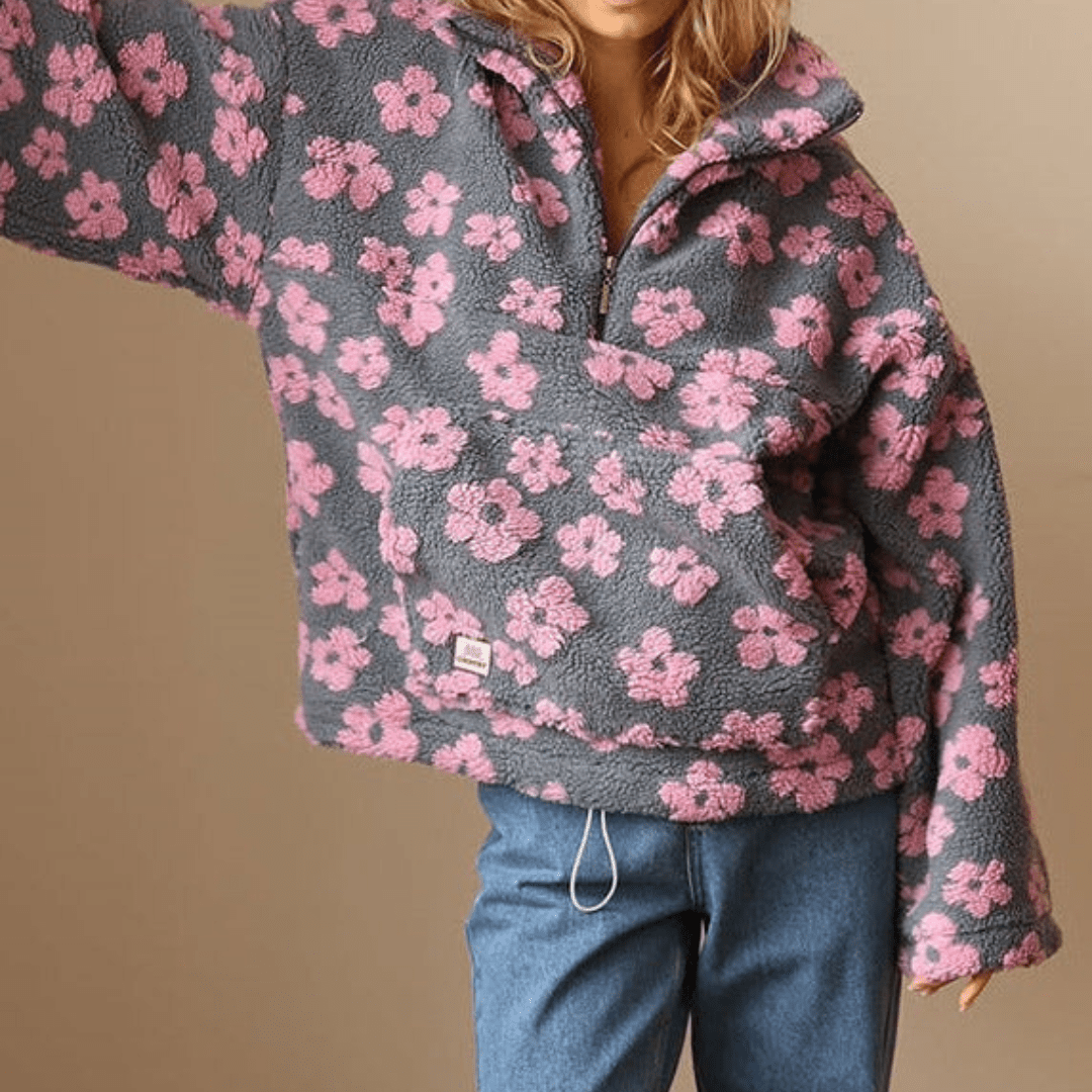 Mathilde | Cosy Flower Sweater