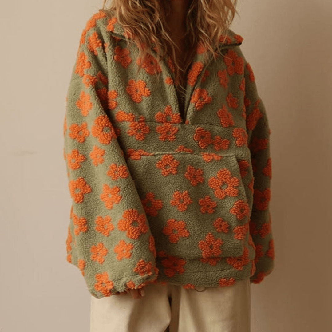 Mathilde | Cosy Flower Sweater