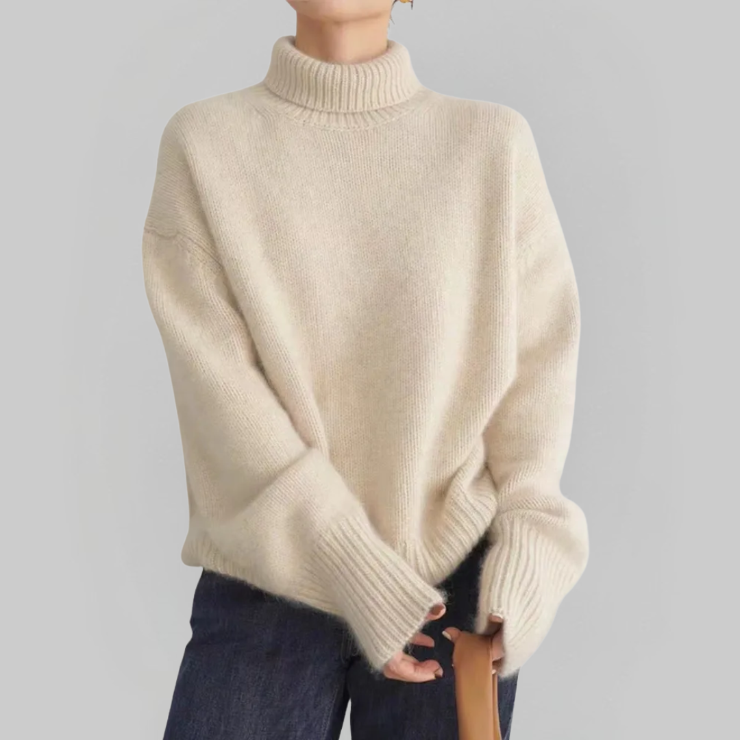 Isabella | Luxe Cashmere Roll-Neck