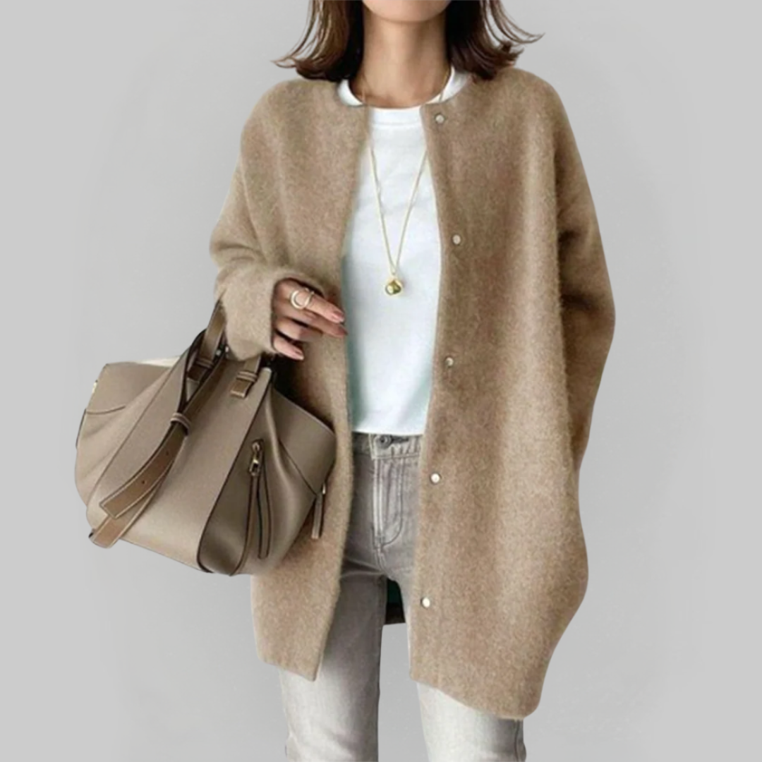 Claudia | Elegant Cashmere Cardigan