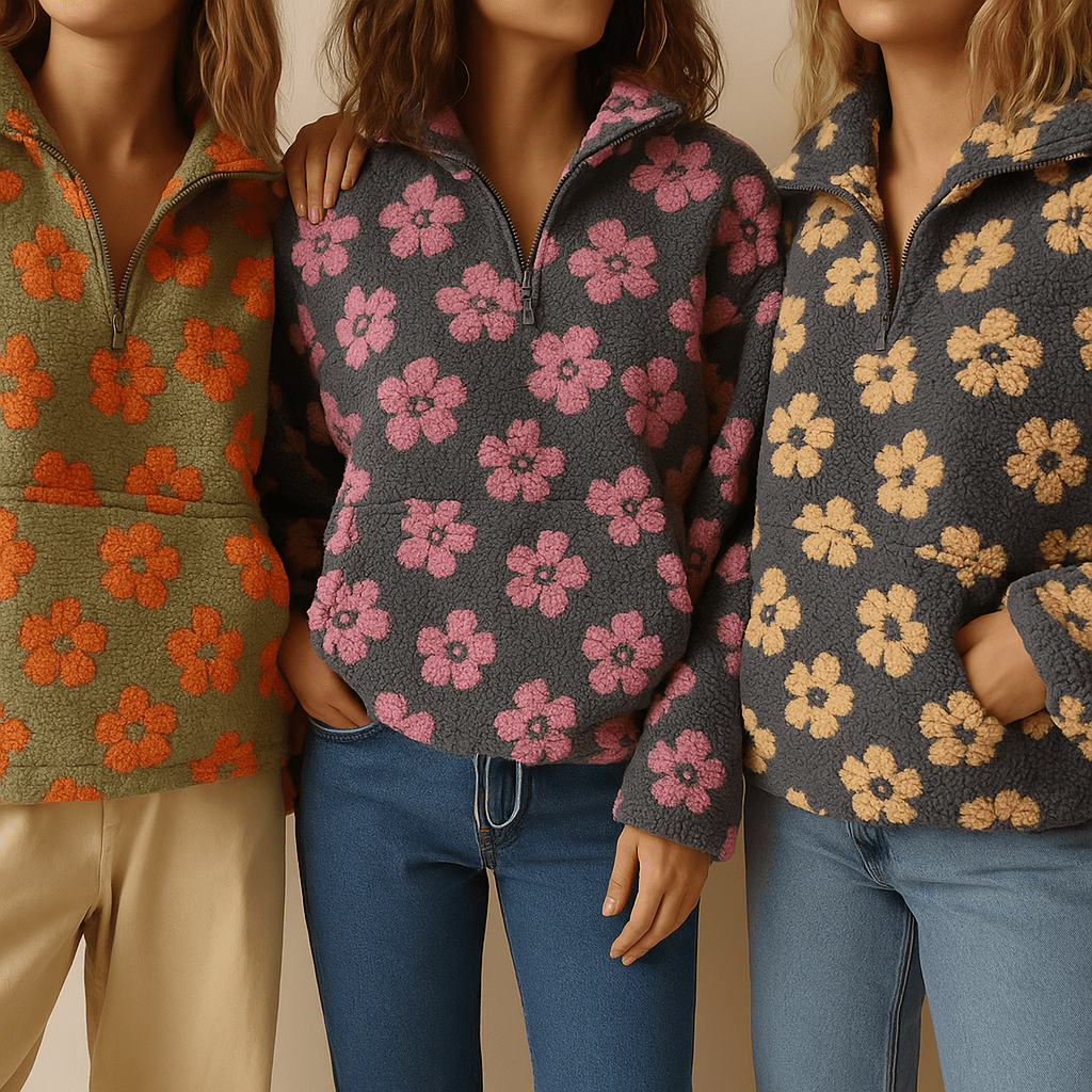 Mathilde | Cosy Flower Sweater