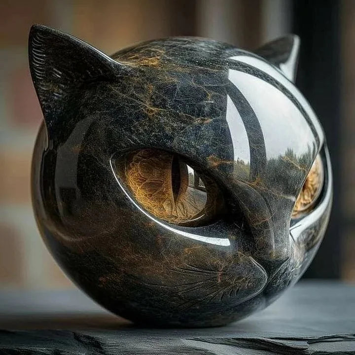 Jynxi | Black Cat Sculpture