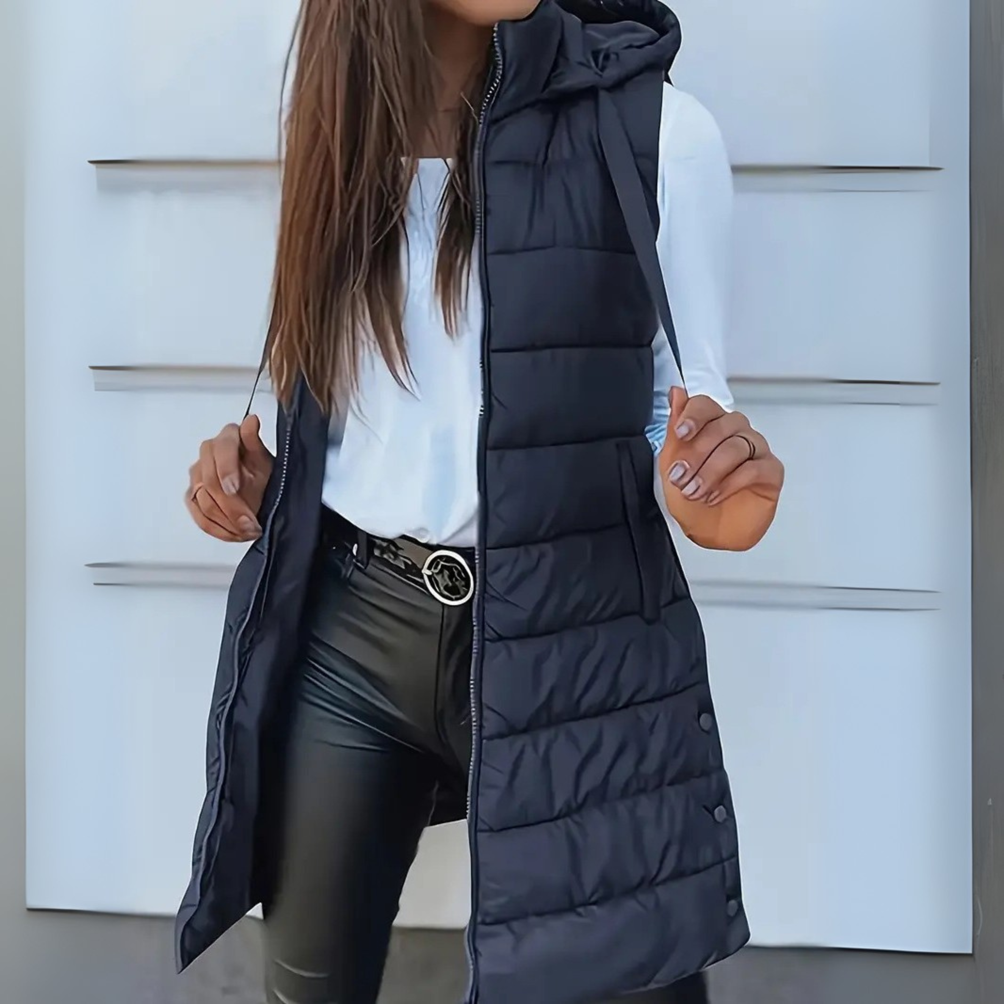 Amara - Sleeveless Puffer Vest