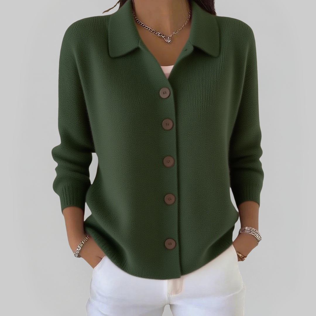 Riah | Button-Up Knit Cardigan