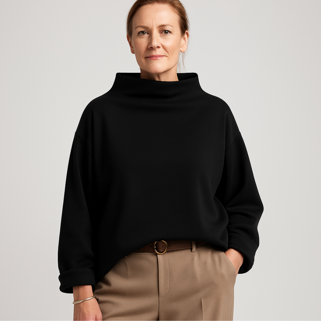 Elly | Soft High-Neck Sweater
