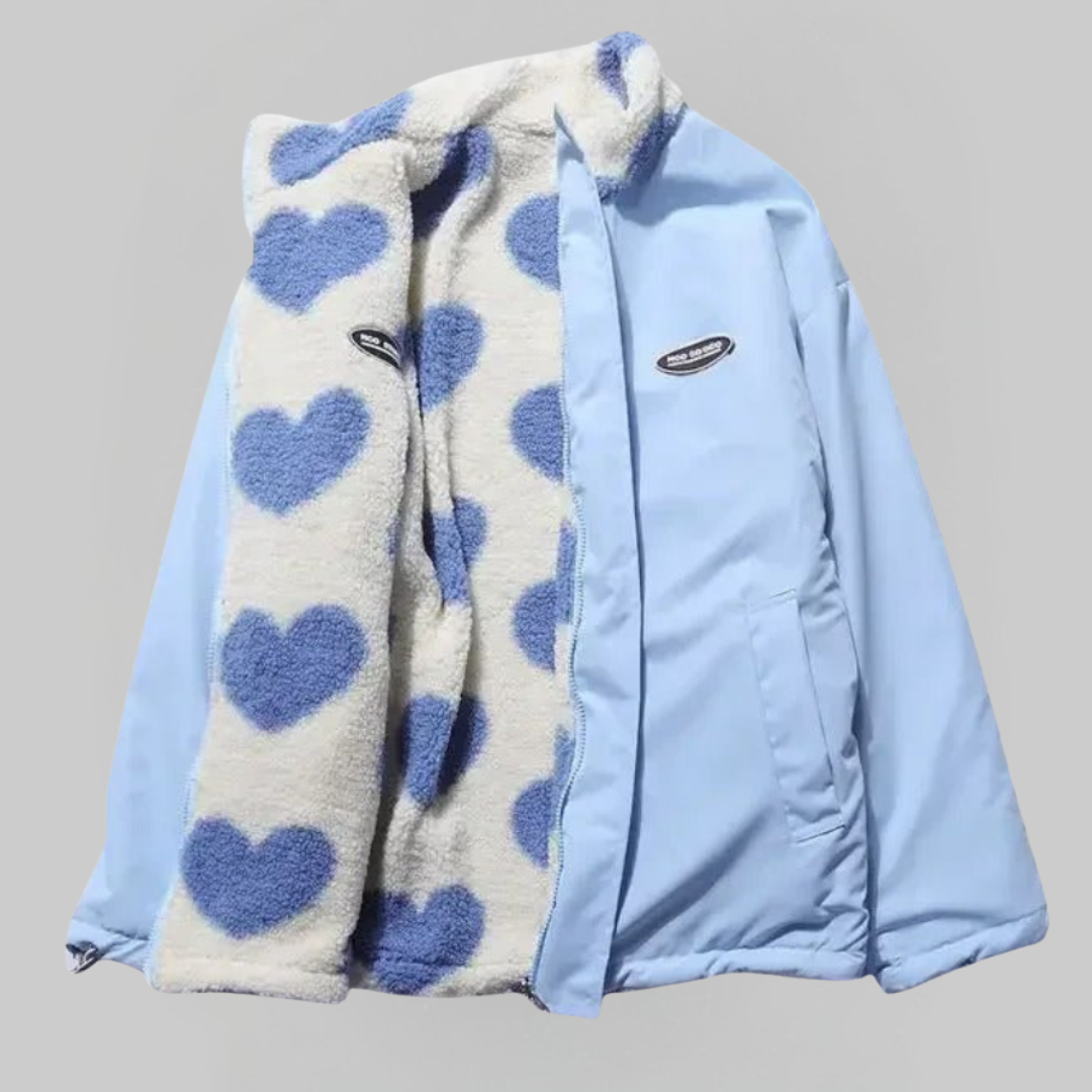 Katherine | Reversible Heart Jacket