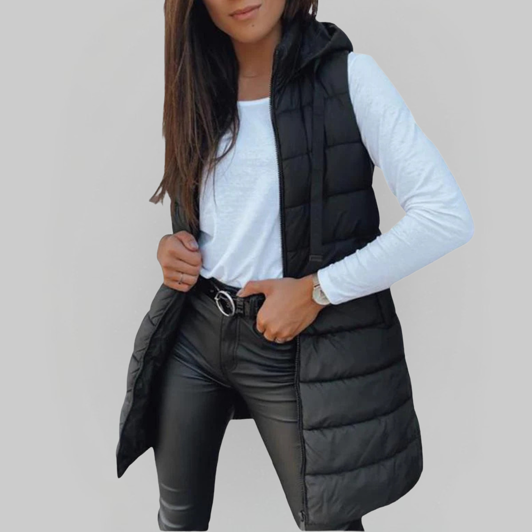 Amara - Sleeveless Puffer Vest