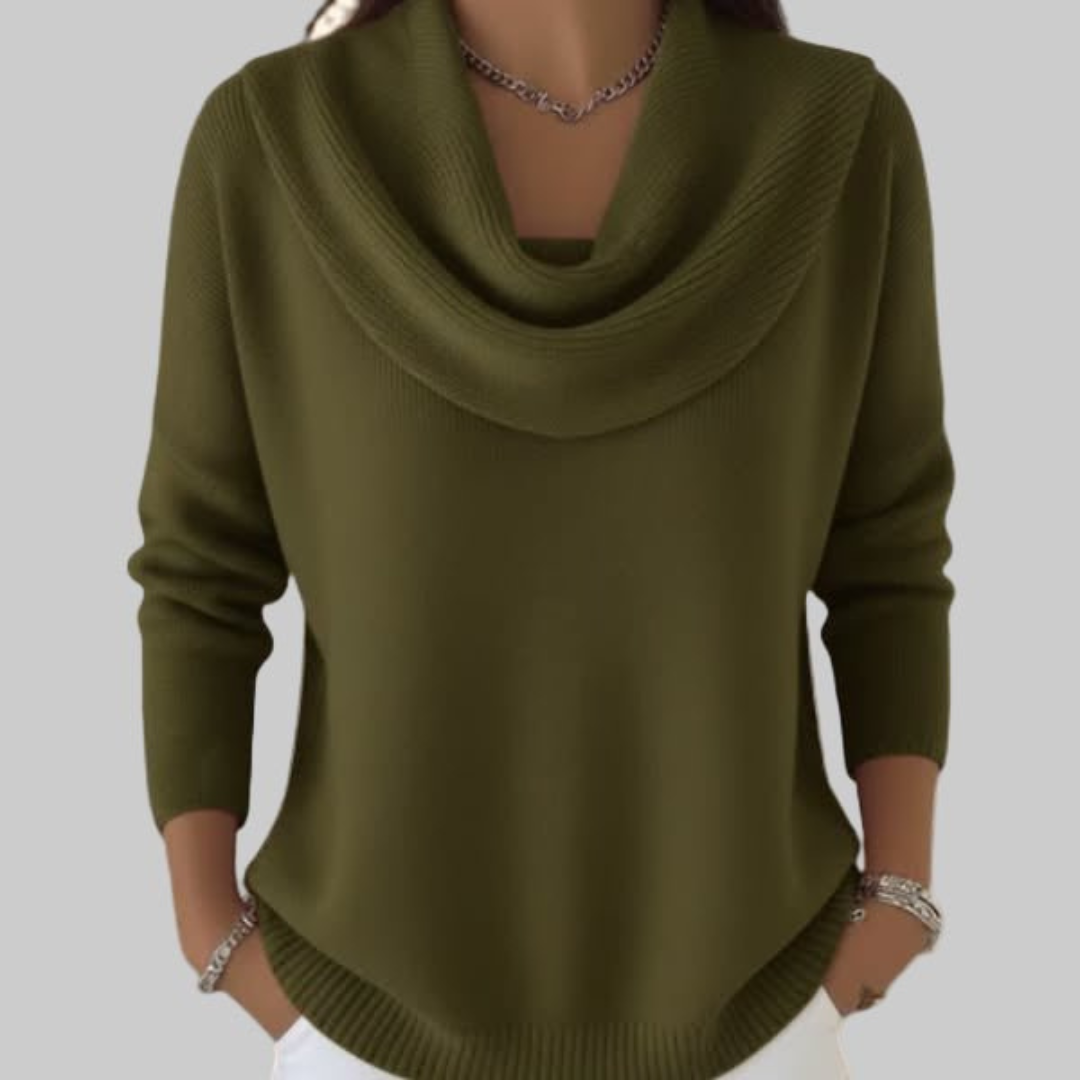 Lexi | Soft Cowl Neck Sweater