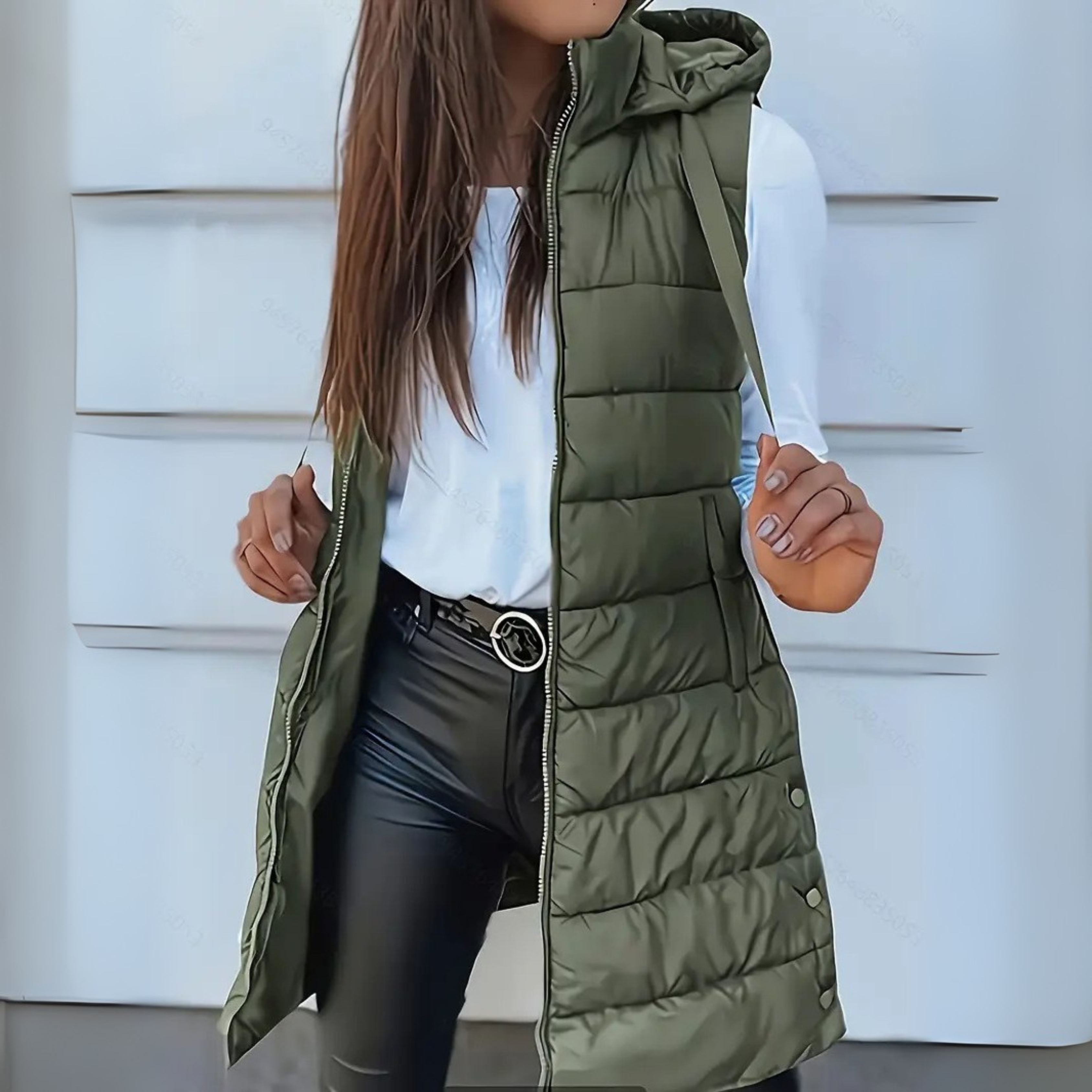 Amara - Sleeveless Puffer Vest