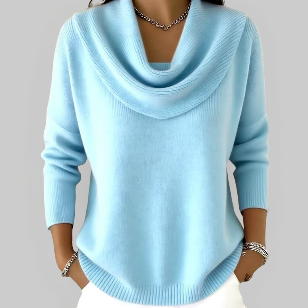 Lottie | Soft Cowl Neck Sweater