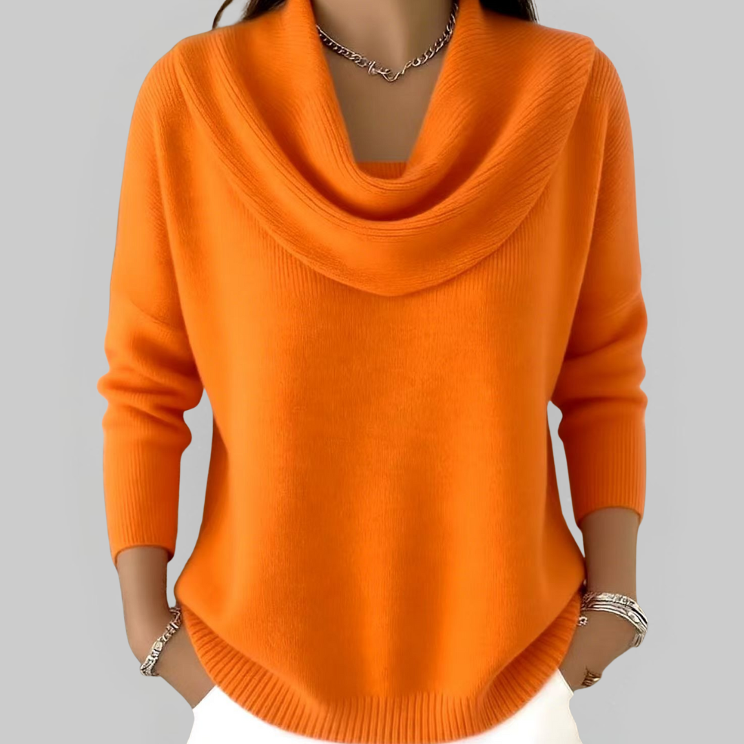 Lucy | Soft Cowl Neck Sweater