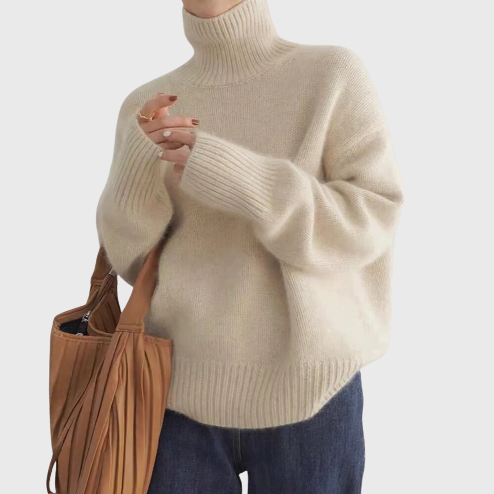 Isabella | Luxe Cashmere Roll-Neck