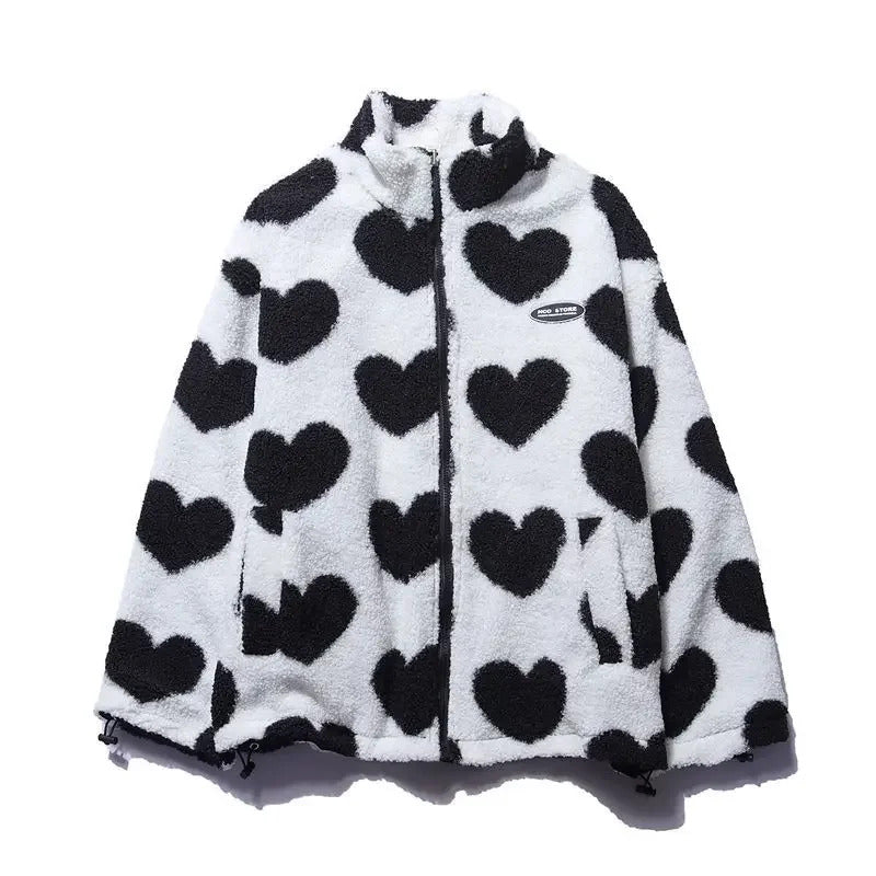 Katherine | Reversible Heart Jacket