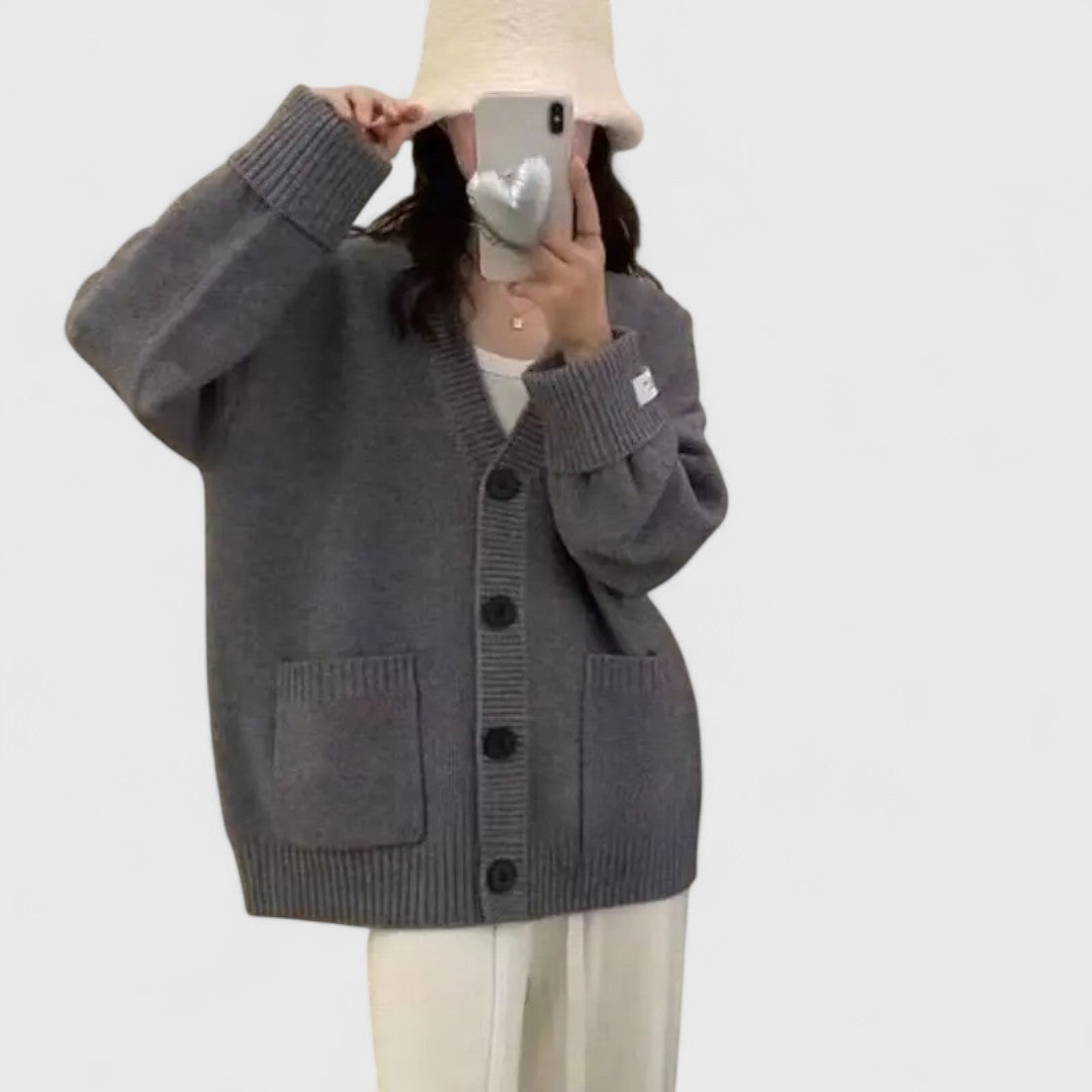 Elena - Oversized Knitted Cardigan