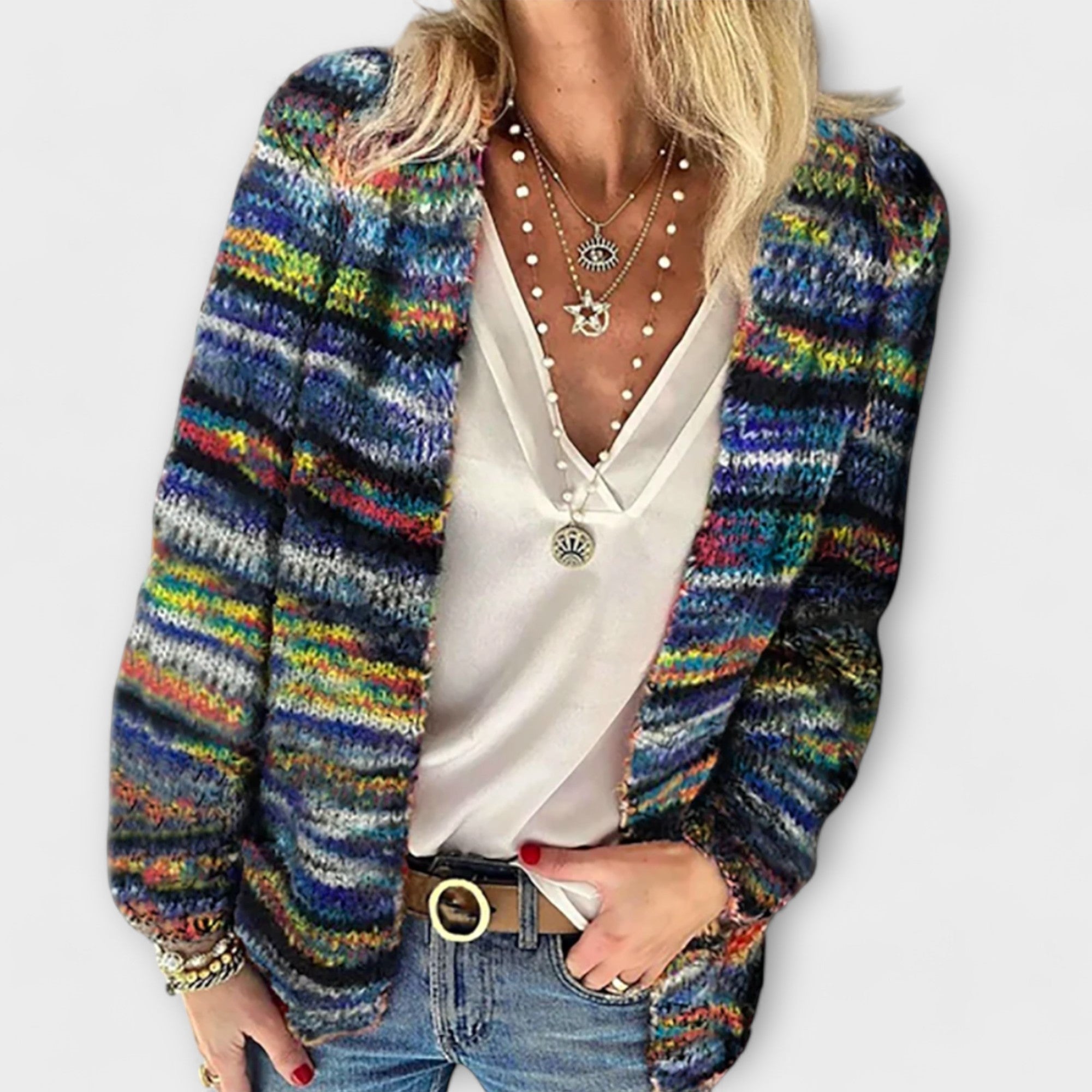Trisha - Lively and Cozy Cardigan