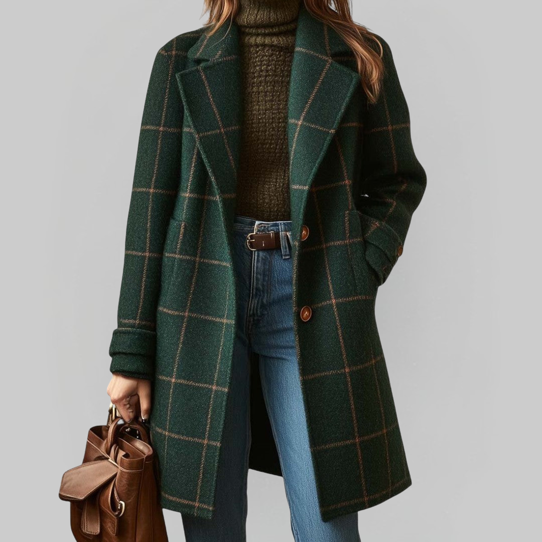 Emma | Classic Check Coat