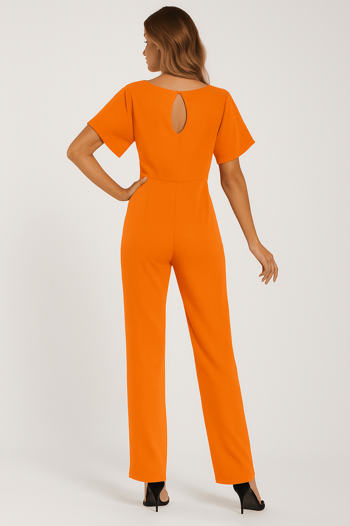 Elegant Belted Jumpsuit