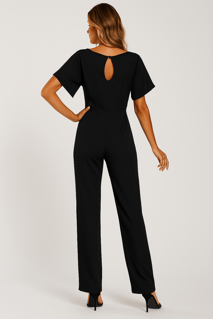 Elegant Belted Jumpsuit