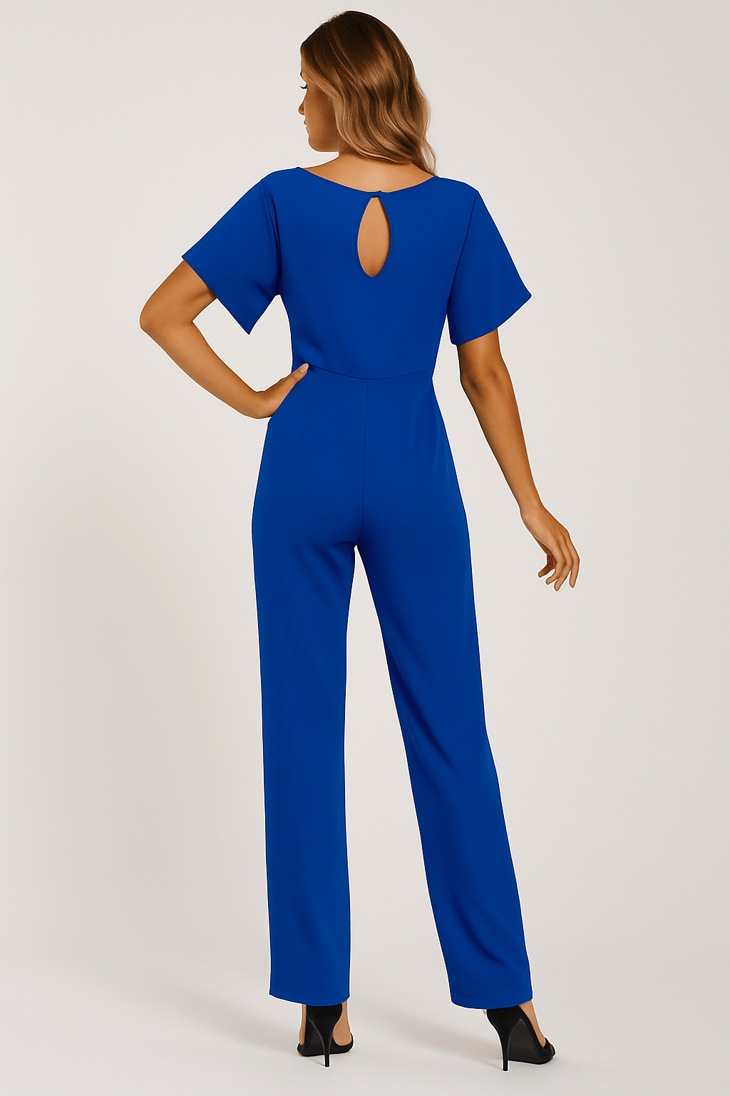 Elegant Belted Jumpsuit