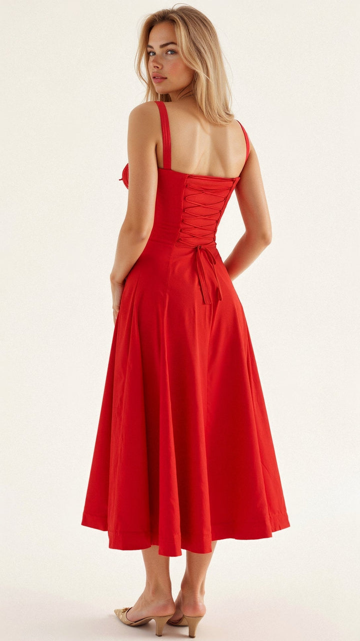 Corset Midi Dress
