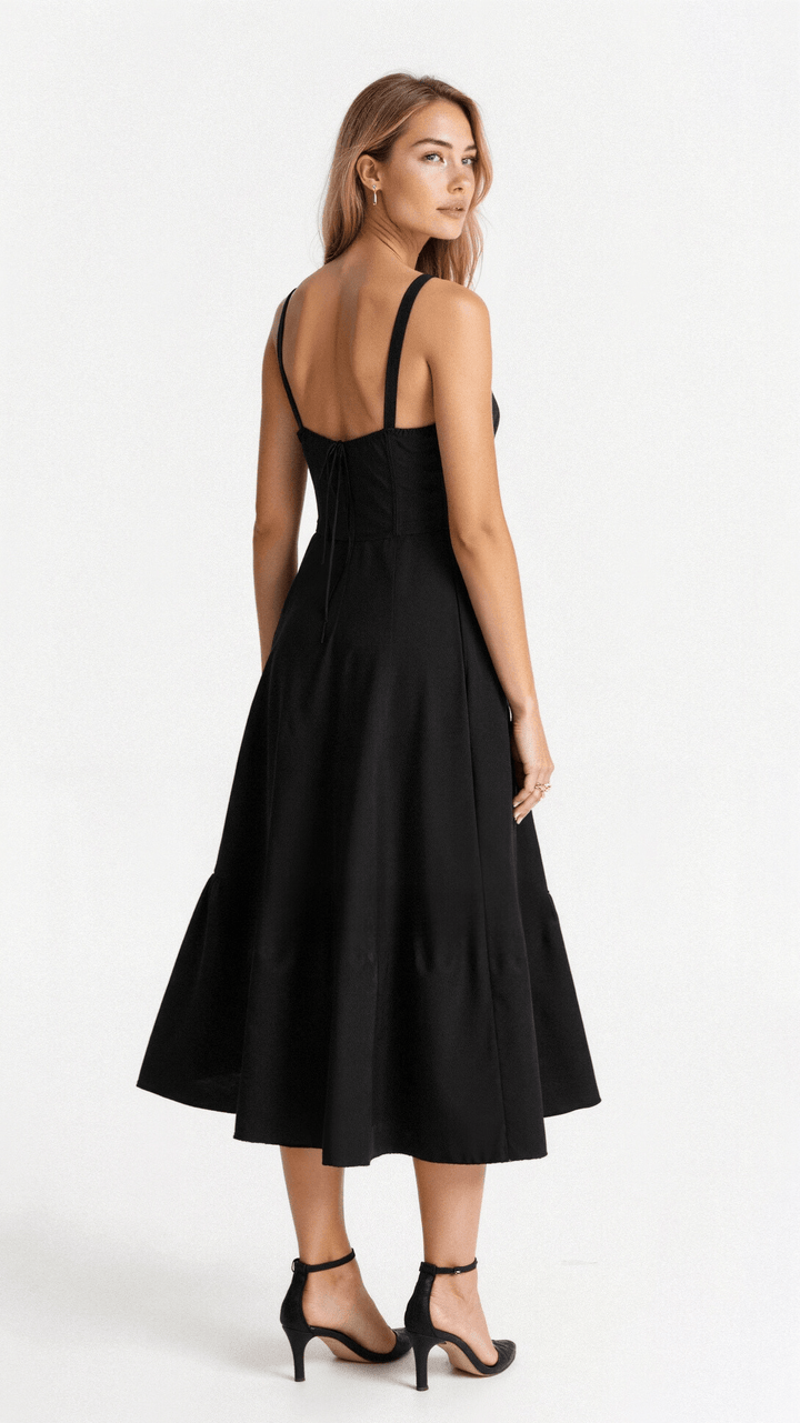 Corset Midi Dress