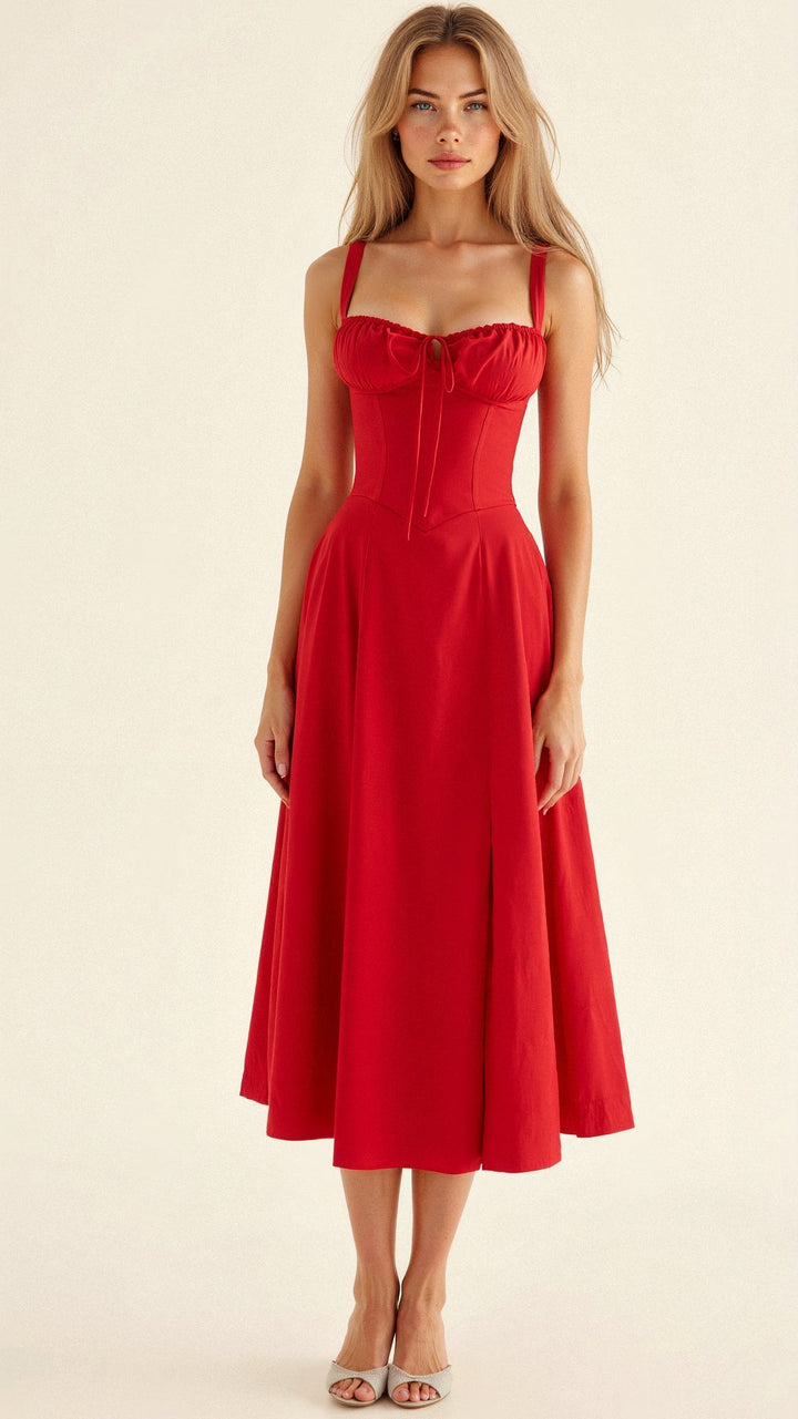 Corset Midi Dress