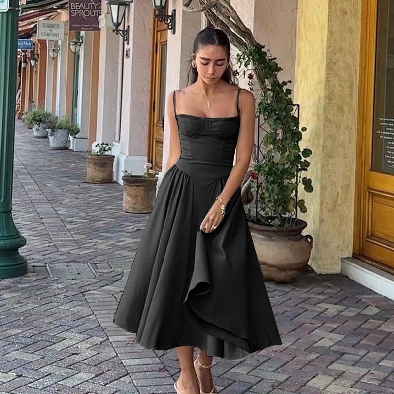 Corset Midi Party Dress