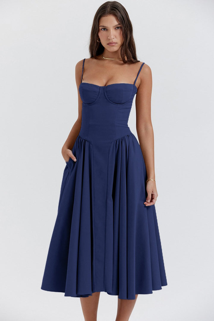 Corset Midi Party Dress