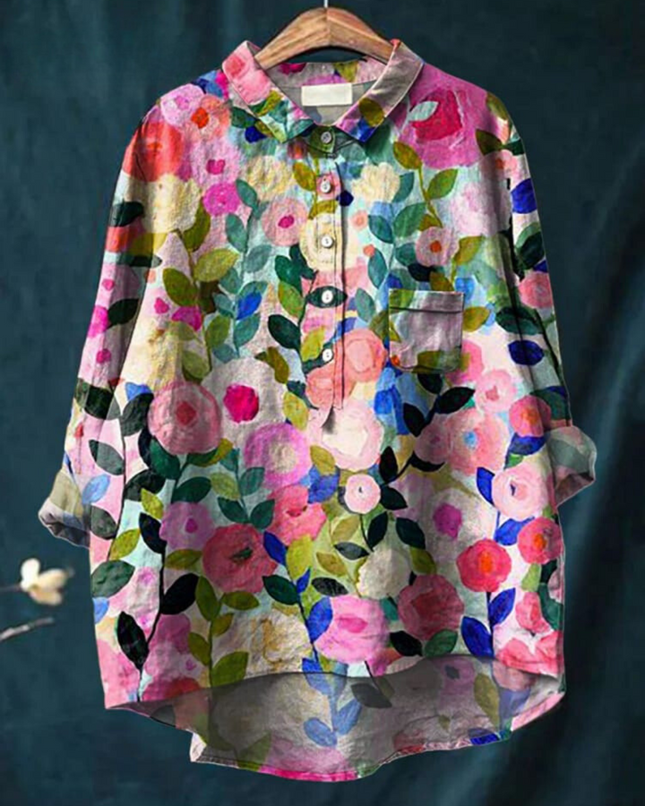 Elegant Floral Blouse