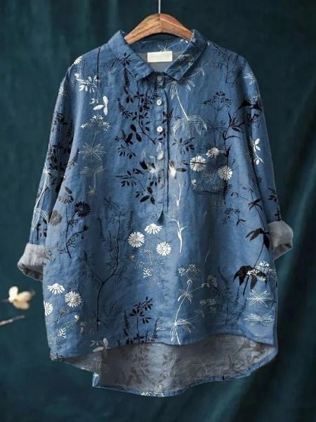 Elegant Floral Blouse