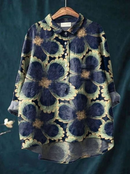 Elegant Floral Blouse