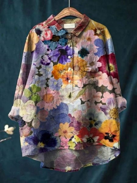 Elegant Floral Blouse