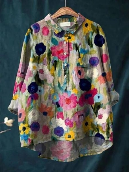 Elegant Floral Blouse