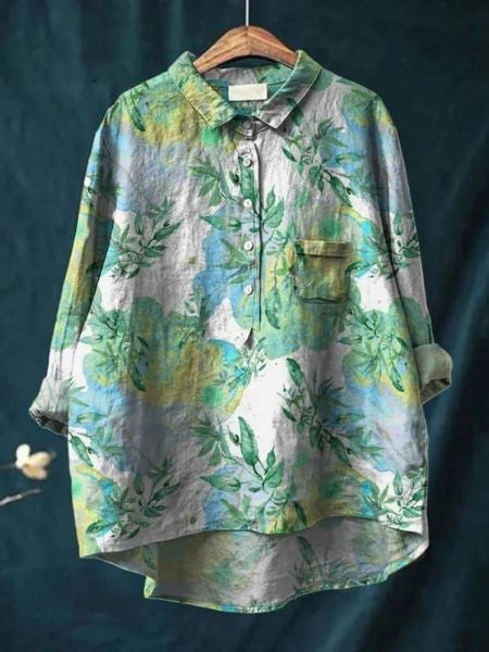 Elegant Floral Blouse