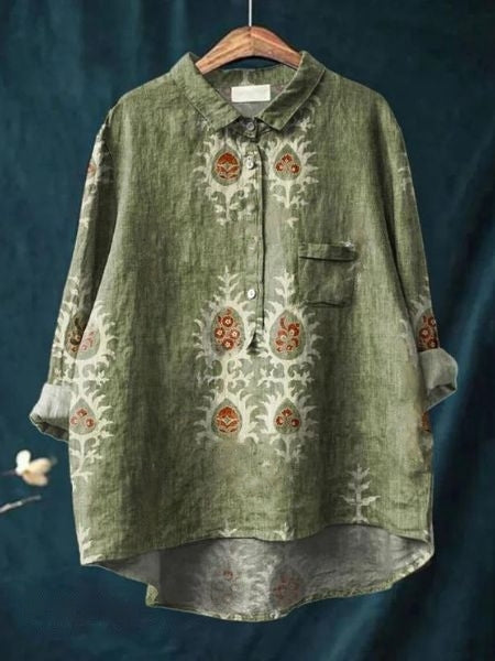 Elegant Floral Blouse