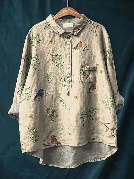 Elegant Floral Blouse