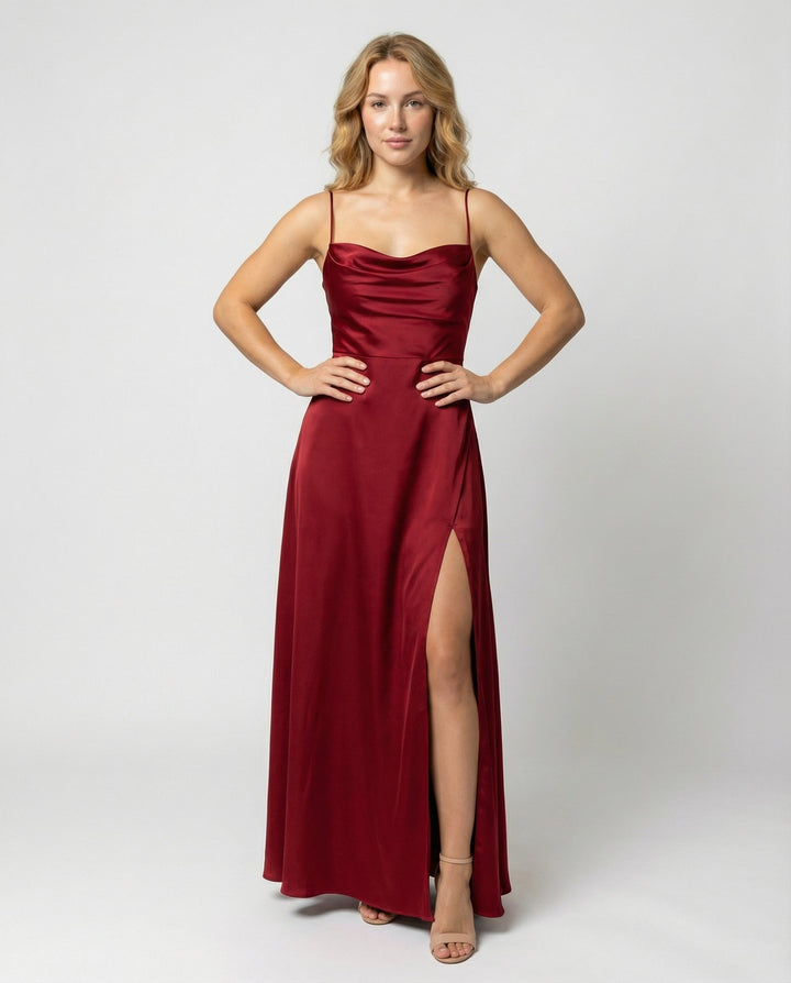 Elegant Maxi Cocktail Dress