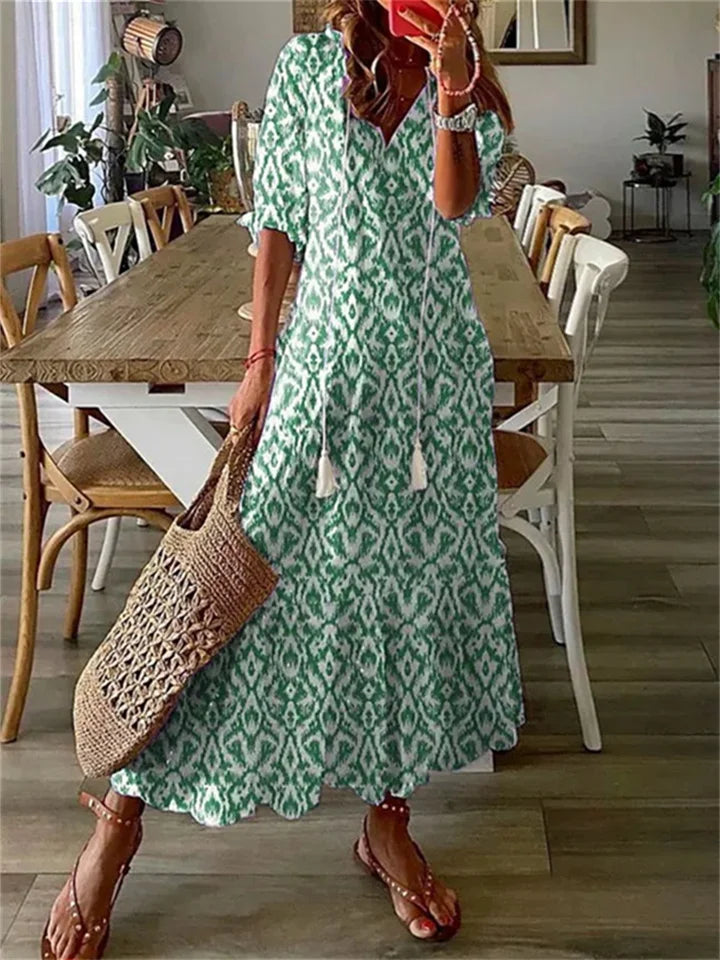 Elegant Maxi Evening Dress
